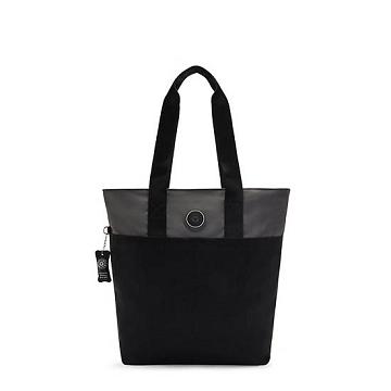 Bolsas Para Portatil Kipling Hanifa 15" Tote Bag Negros | MX 1299NW